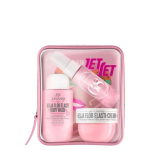 The Sol de Janeiro Beija Flor Jet Set offers a heat-stable collection of travel-sized body care products.