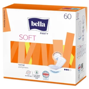 A pack of Bella Panty Soft Liners with a breathable and extra-soft non-woven surface for skin-friendly everyday freshness.