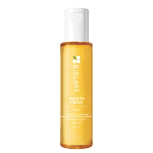 Biolage Smoothproof 6-in-1 Serum offers a quick fix, instantly smoothing frizzy hair and adding shine.