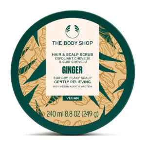 The Body Shop ginger scalp scrub is packaged hygienically and packed with goodness for healthy hair.