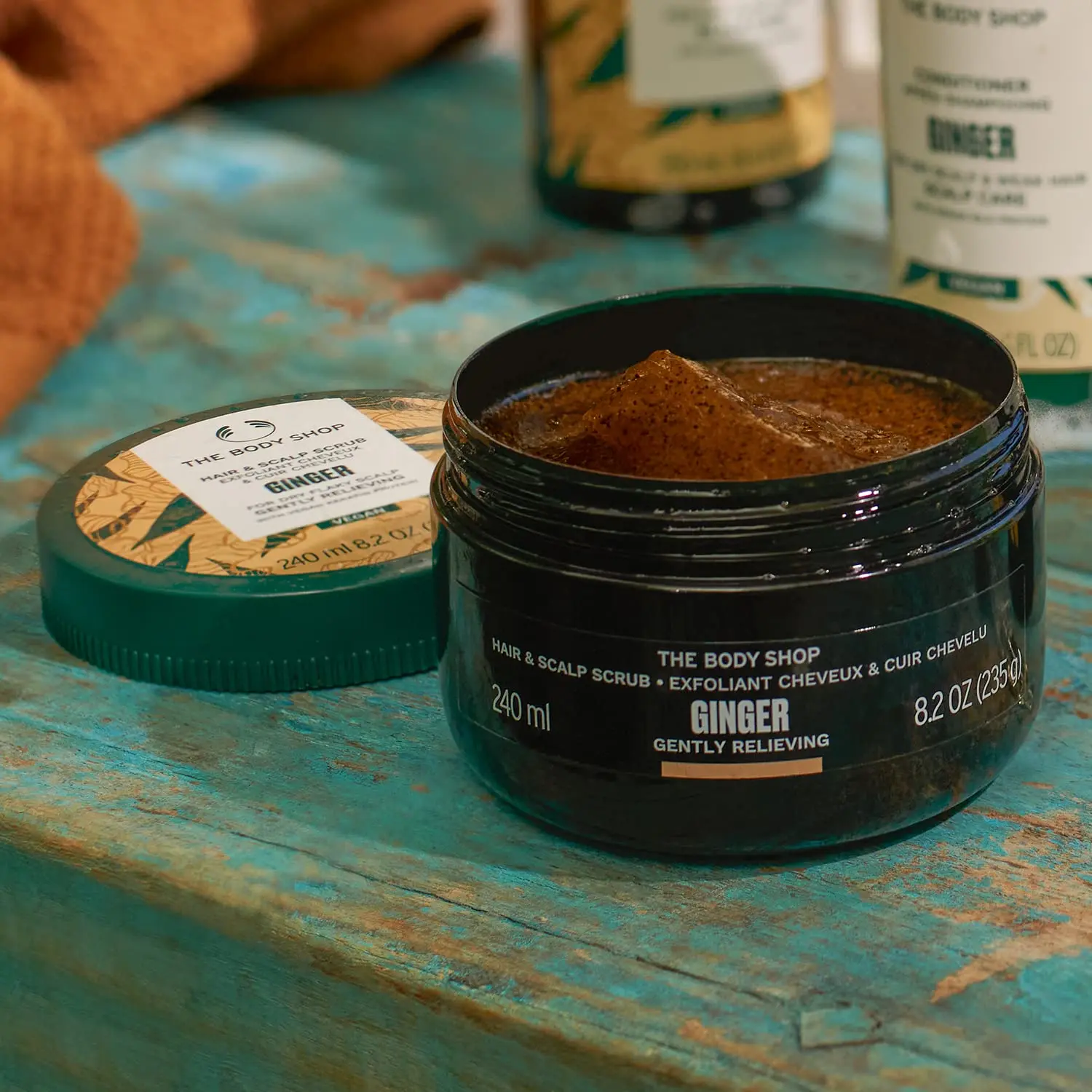 The Body Shop ginger scalp scrub is packaged hygienically and packed with goodness for healthy hair.