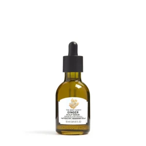 The Body Shop Ginger Scalp Serum nourishes and rebalances the scalp, enriched with ginger essential oil, white willow and birch bark extracts to soothe dry, flaky scalps.