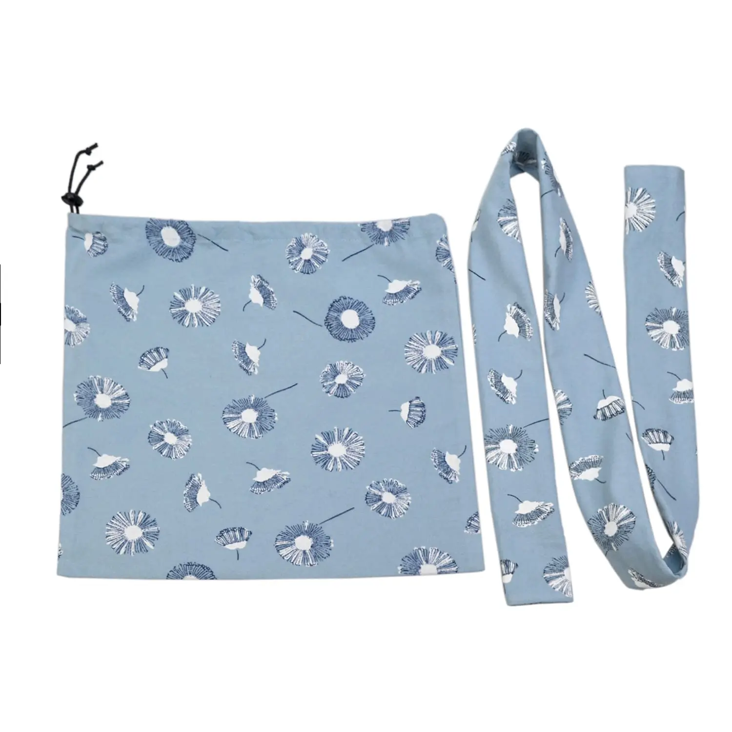 Discreet catheter bag cover with tubing cover, designed to conceal a 2000ml urinary drainage bag.