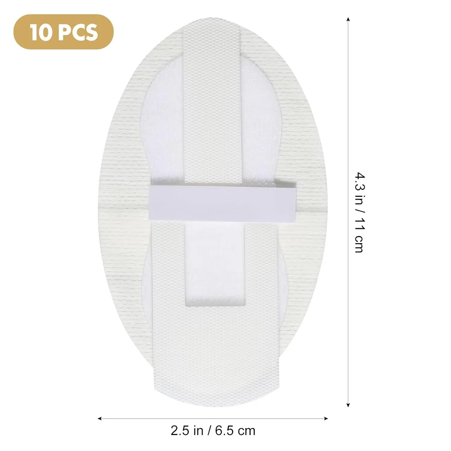 This image shows a pack of ten ARTIBETTER catheter leg strap holders designed to comfortably and securely hold a catheter tube in place, reducing skin irritation and accidental pull-out during daily activities.