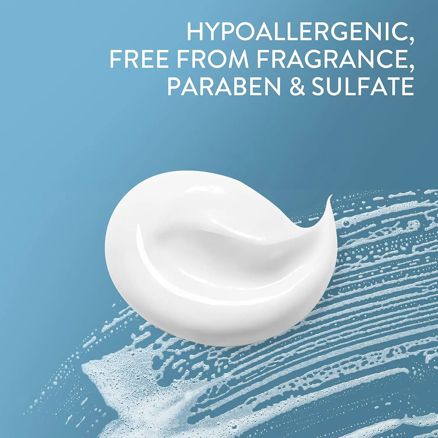 Cetaphil Moisturizing Relief Body Wash for sensitive skin gently cleanses and soothes dry skin with shea butter and avocado oil, providing 24-hour dryness relief.