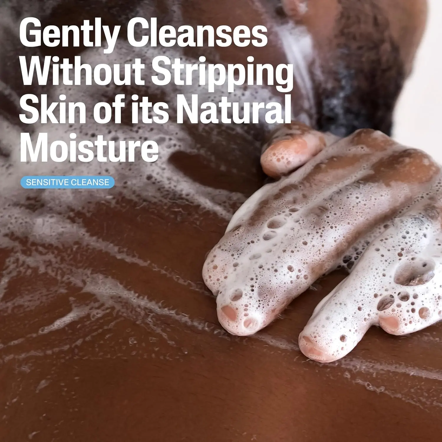 Cetaphil Ultra Gentle Body Wash cleanses sensitive skin while maintaining its natural moisture barrier, leaving skin feeling soft and replenished.