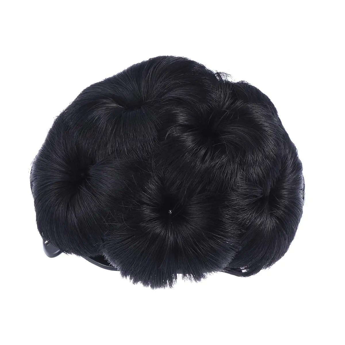 This natural black claw hair bun extension is perfect for adding instant volume and creating fashionable, trendy hairstyles for those with low volume hair.