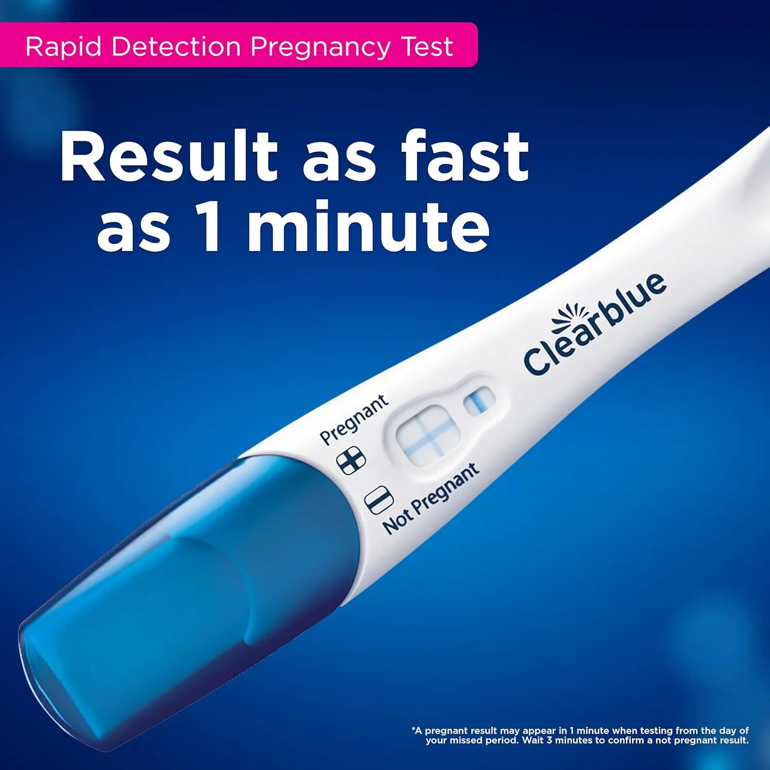 Clearblue ovulation starter kit with ten ovulation test sticks and one pregnancy test to help identify your most fertile days and maximize your chances of getting pregnant.