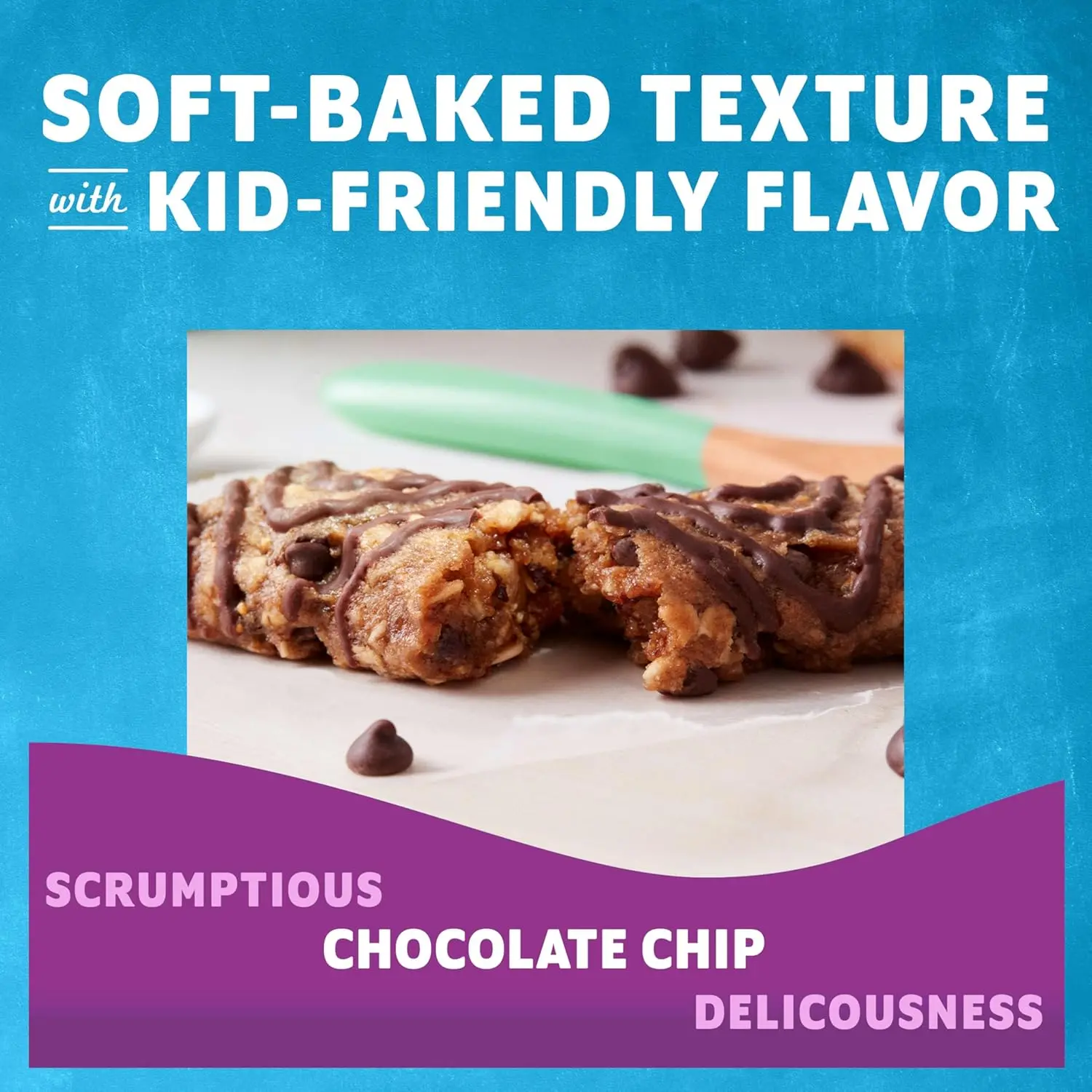 CLIF Kid Zbar chocolate chip granola bars are a nutritious and delicious organic snack made with whole grains and no high fructose corn syrup, perfect for lunchboxes.