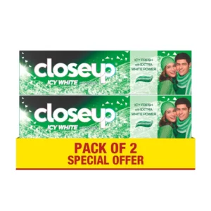 Closeup Triple Fresh Menthol toothpaste provides 24-hour fresh breath and fights germs with antibacterial zinc for a whole-mouth clean.