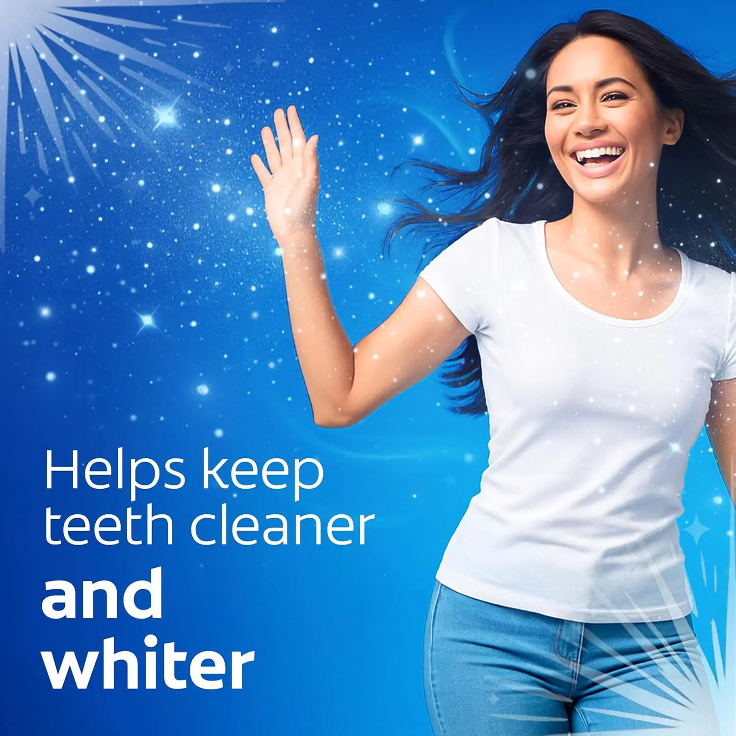 Colgate Maximum Cavity Protection toothpaste strengthens teeth, freshens breath, and repairs weak spots in enamel with 4x more strengthening power.