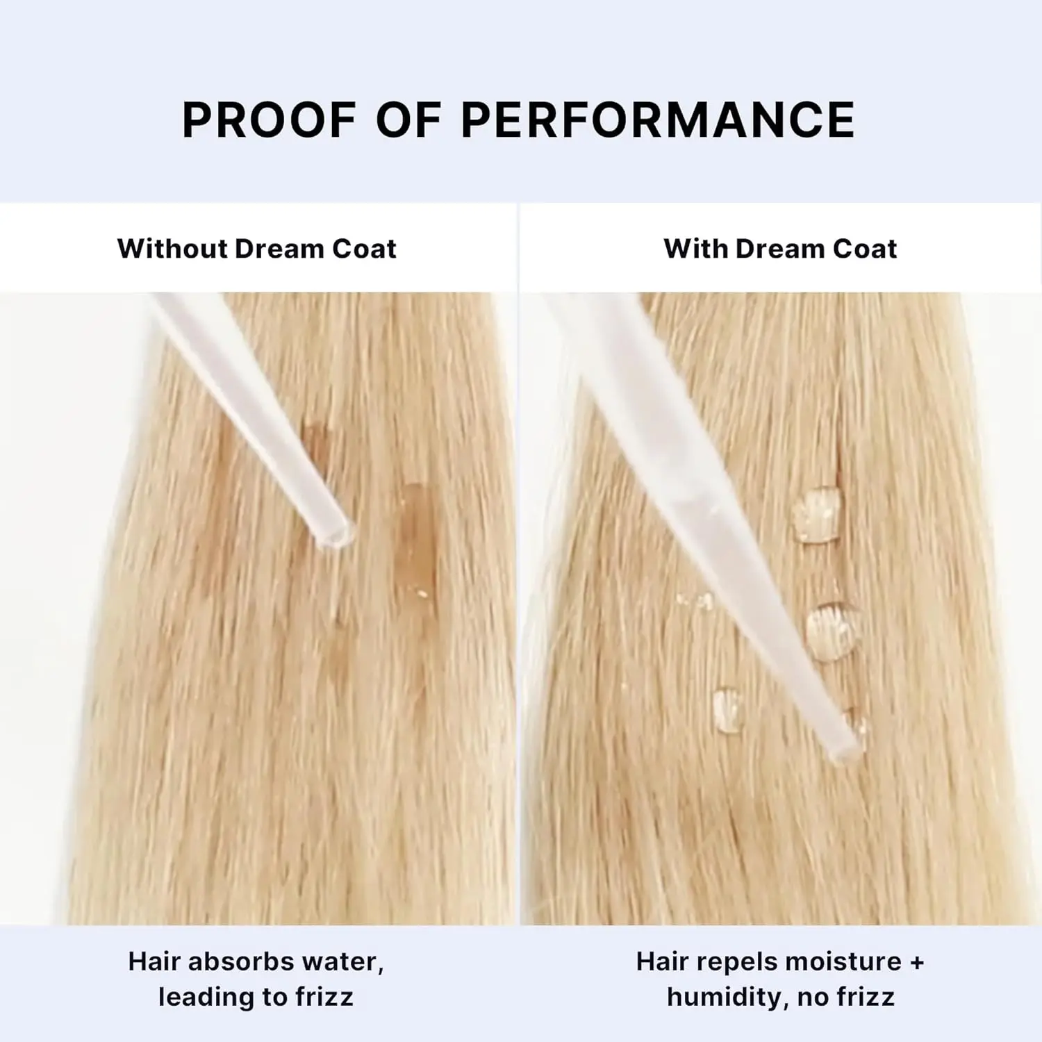 COLOR WOW Dreamcoat Supernatural Spray protects silver hair from humidity, frizz, and heat damage while sealing hair strands.