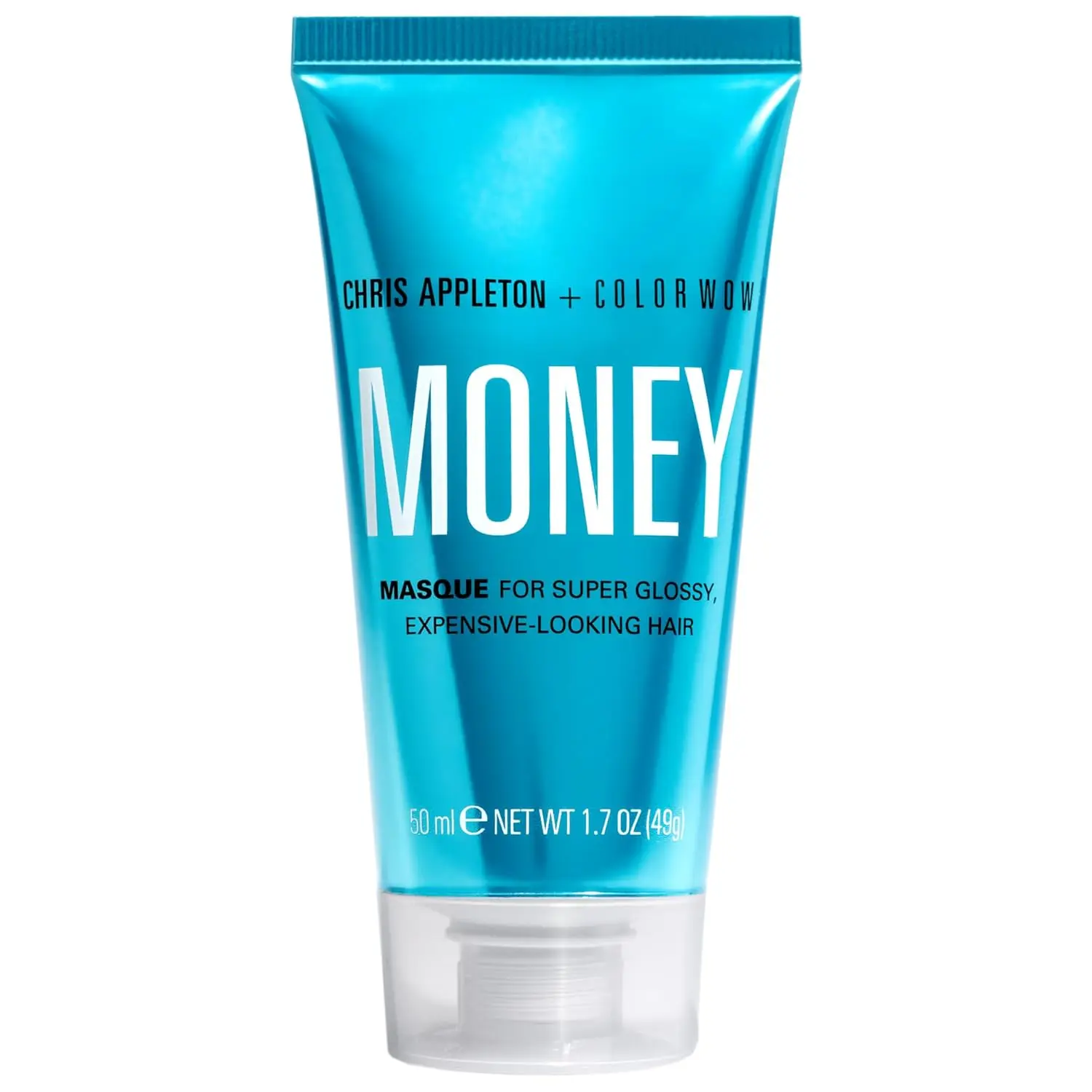 Color Wow Money Masque is a deep conditioning treatment created with celebrity stylist Chris Appleton to hydrate, repair, and silken all hair types.