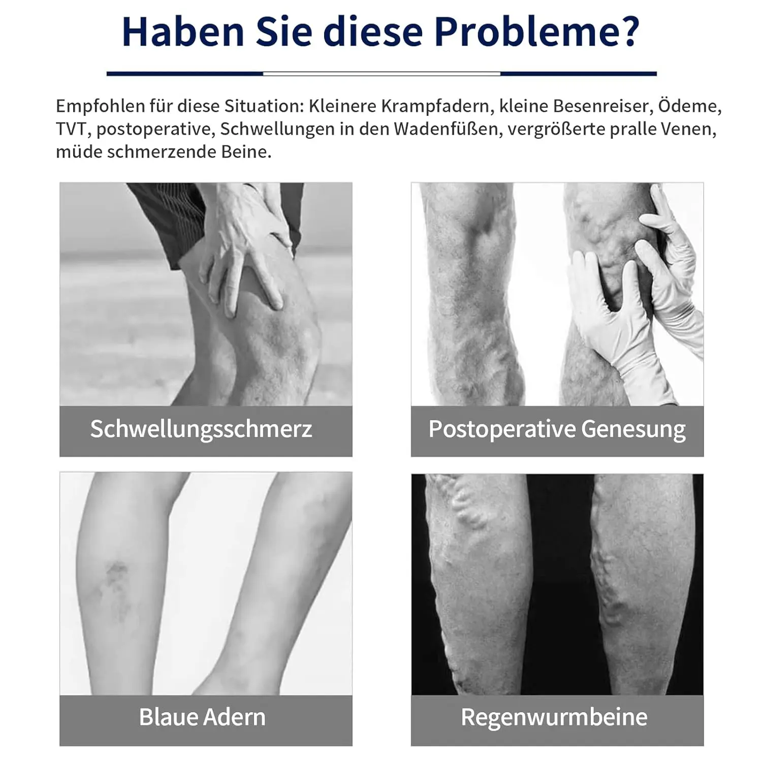 These 20-30 mmHg compression socks provide relief from varicose veins, swelling, edema, and leg pain, perfect for athletes, nurses, pregnant women, and anyone on their feet all day.