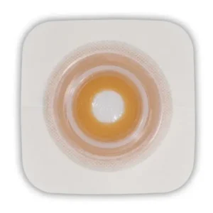 ConvaTec Natura moldable stomahesive skin barrier with flexible collar, designed for liquid output and quick pouch changes without removing the barrier.