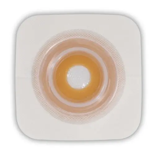 ConvaTec Natura moldable stomahesive skin barrier with flexible collar, designed for liquid output and quick pouch changes without removing the barrier.