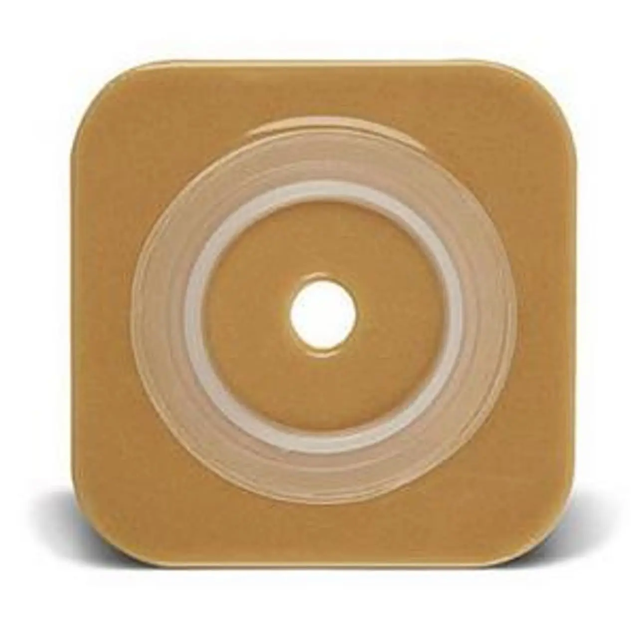 New, portable ConvaTec Stomahesive wafer, size 13cm x 10cm, an easy to use skin barrier for ostomy care.
