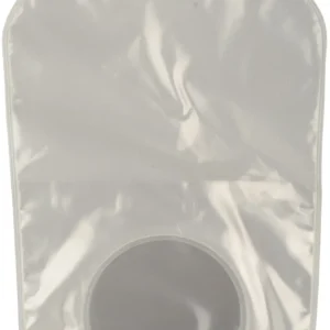 Pack of 10 ConvaTec Natura urostomy pouches with a 70mm flange, Accuseal tap, anti-reflux valve, comfort panel, and a 25.4 cm standard size.