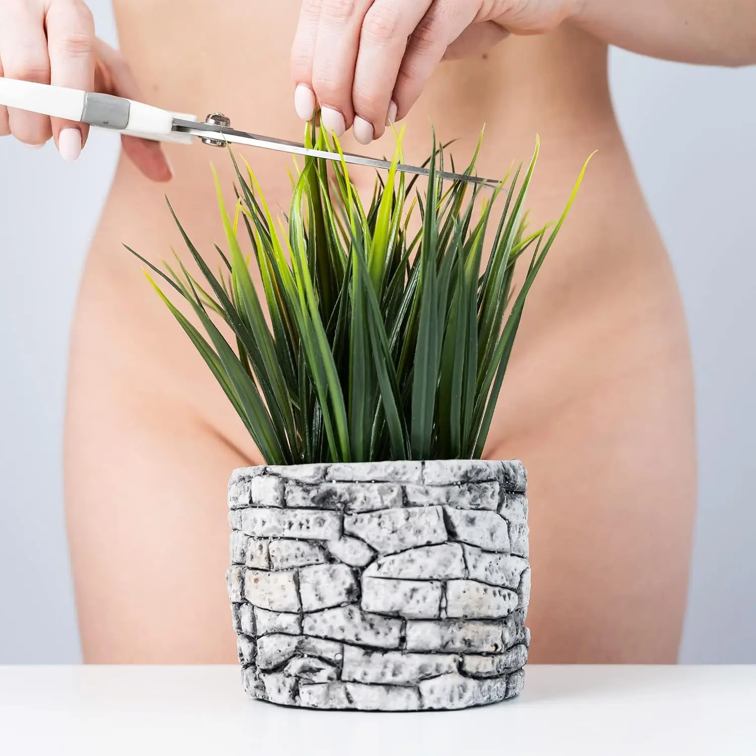 A bottle of Coochy Shave Cream Au Natural for gentle and comfortable personal grooming.