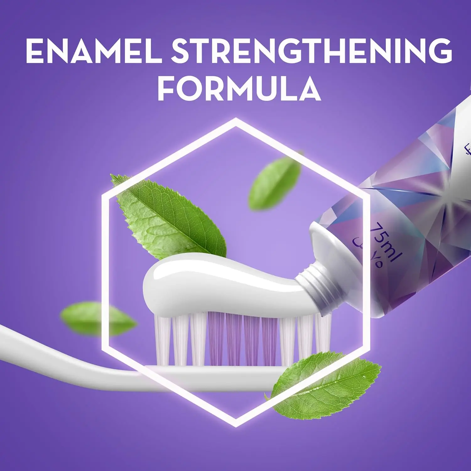 Crest 3D White Brilliance Perfection toothpaste removes surface stains in 3 days, protects enamel, prevents cavities and tartar, freshens breath, and offers advanced whitening.