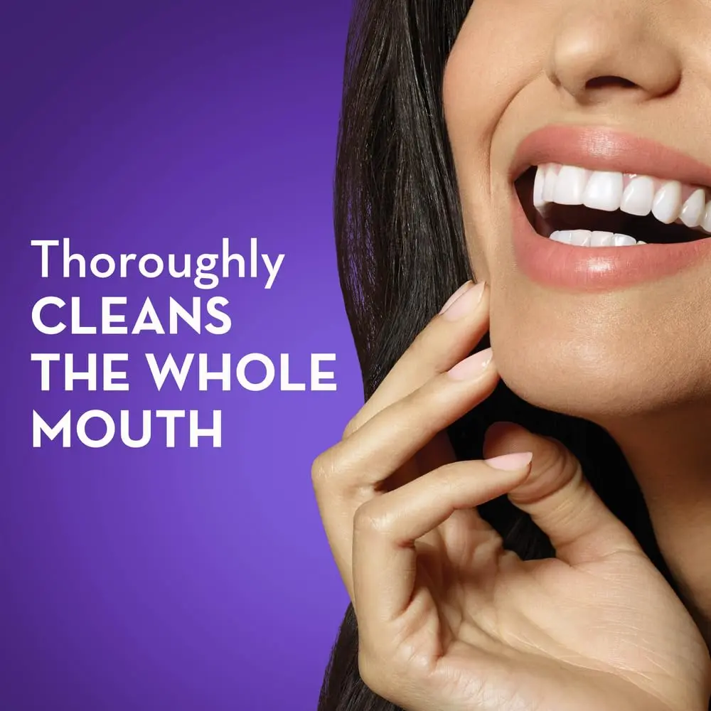 Two tubes of Crest Cavity Protection Fresh Mint Toothpaste provide professional teeth whitening results with deep cleaning action to gently and effectively remove tough stains.