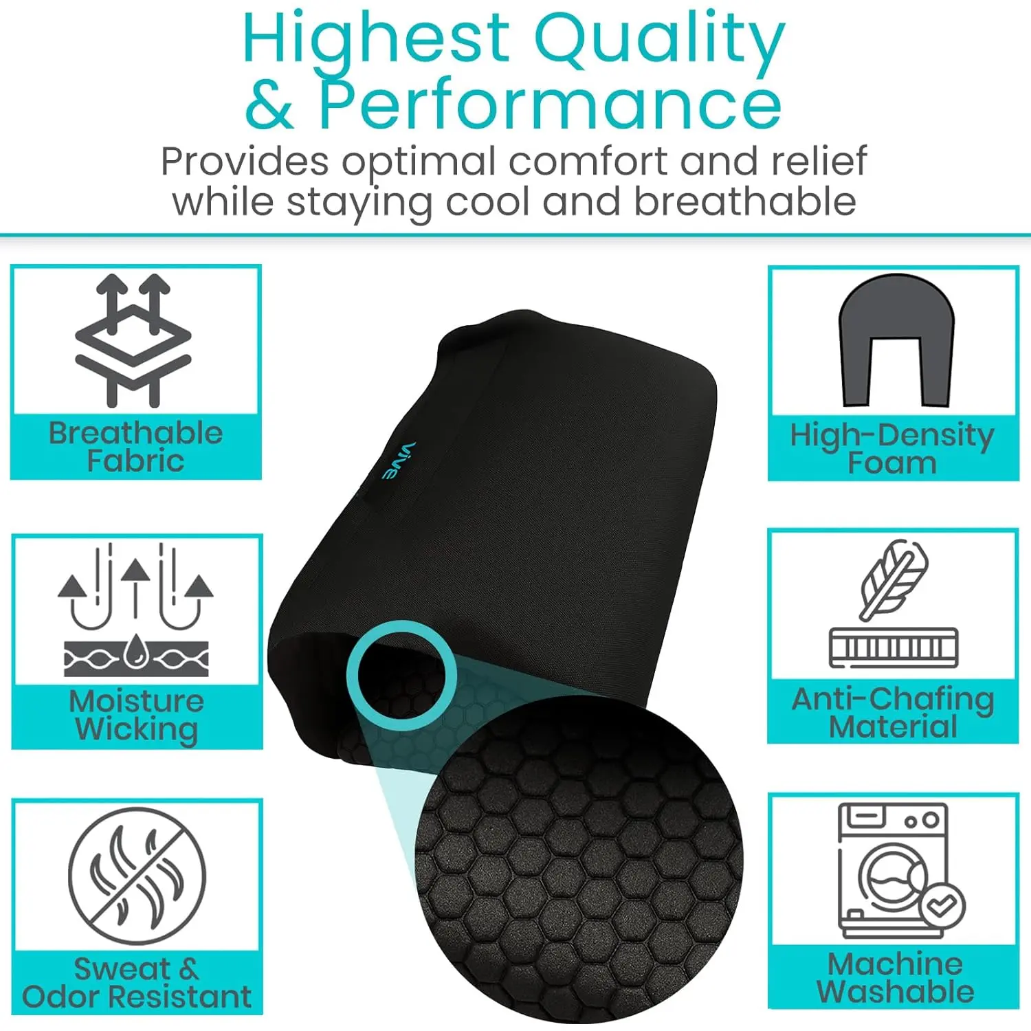 Enjoy comfortable support with these crutch pads and hand grips, designed with soft foam padding to eliminate chafing and reduce pressure for a speedy recovery.