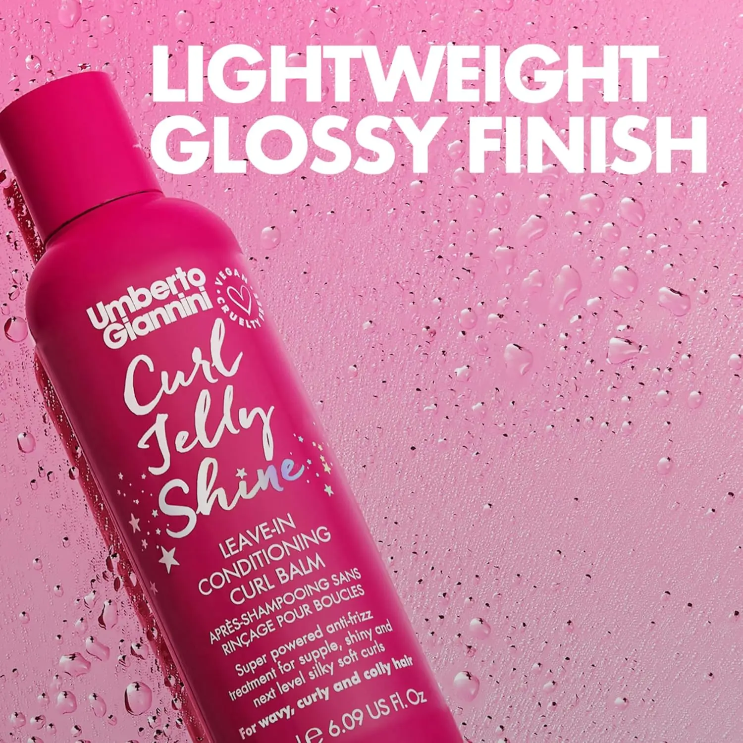 Umberto Giannini Your Best Curls Wash and Styling Curl Jelly Gift Set includes vegan and cruelty-free shampoo, conditioner, scrunching jelly and refresh spray for enhancing waves, curls, and coils by banishing frizz and adding shine.