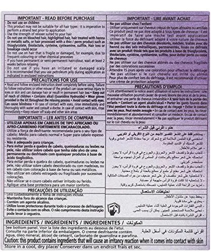 SoftSheen Carson Dark and Lovely Moisture Plus No-Lye Relaxer Super gently cleanses, detangles, and moisturizes hair while helping protect and condition during relaxing for ultimate body and shine.