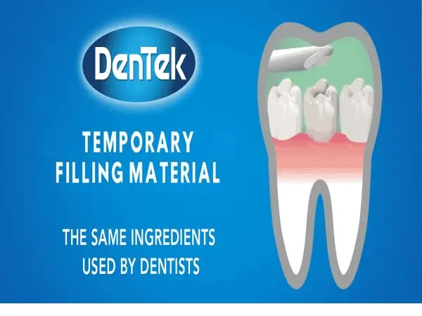 DenTek Temparin Max dental repair kit for repairing lost fillings, loose caps, crowns, and inlays with enough material for 24+ repairs.