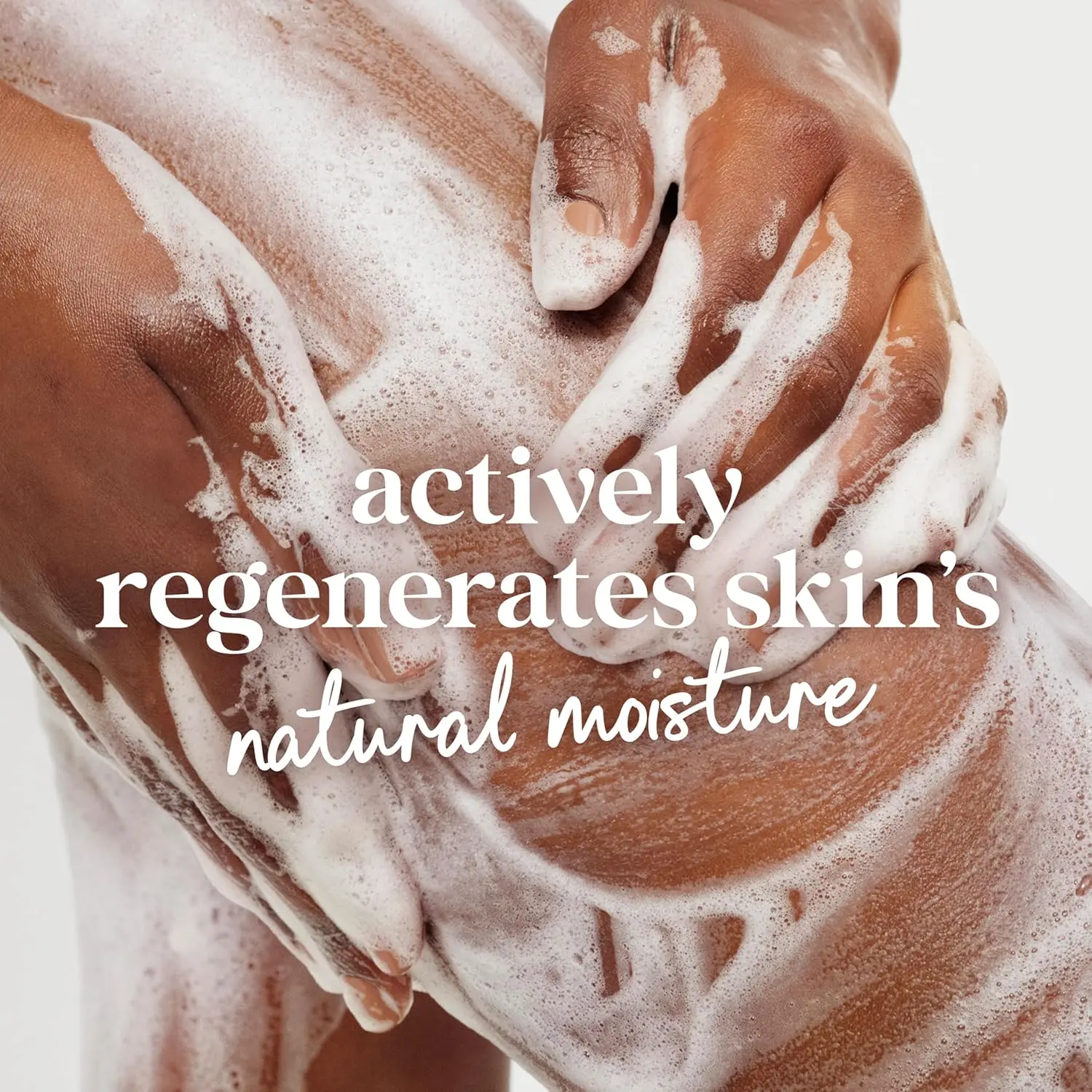 Bottle of Dove Deep Moisture Body Wash, a sulfate and paraben free cleanser designed to transform dry skin into lotion-soft skin while nourishing the skin's microbiome.