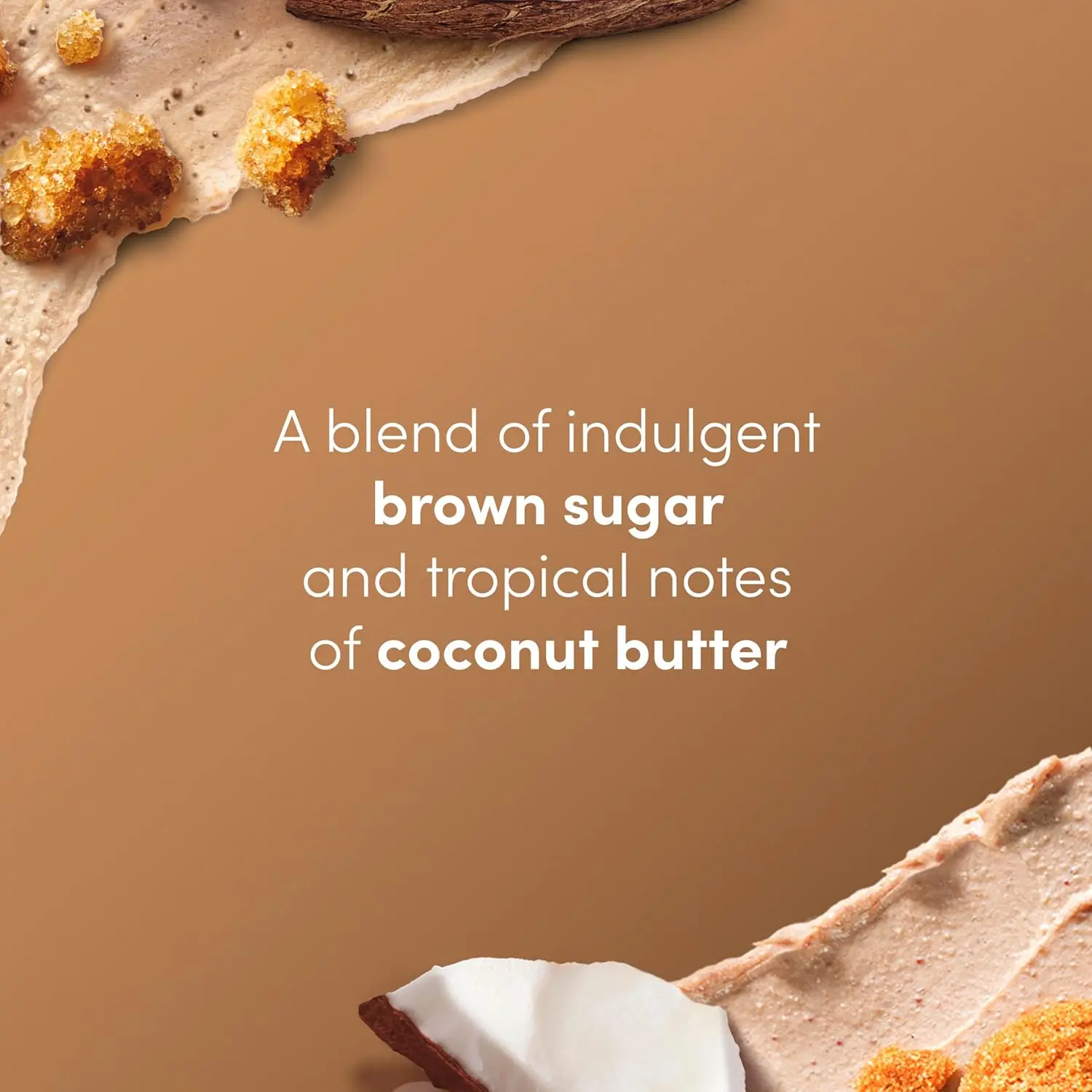 Dove Brown Sugar and Coconut Butter body scrub gently exfoliates to remove dry, dull skin, revealing radiant, silky-smooth skin.