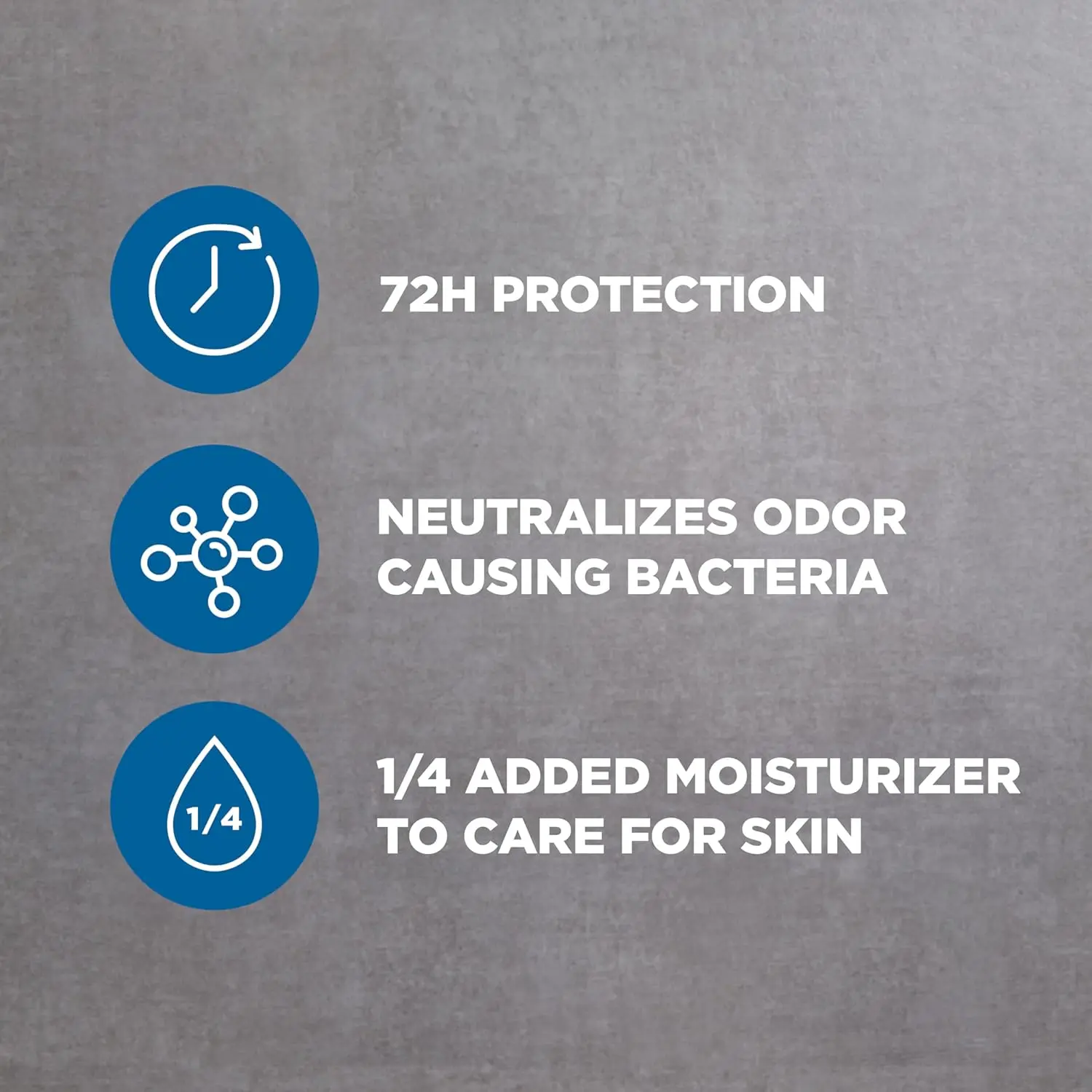 Dove Men+Care Clean Comfort deodorant stick provides 72-hour sweat and odor protection with Vitamin E and moisturizers for comfortable underarms.