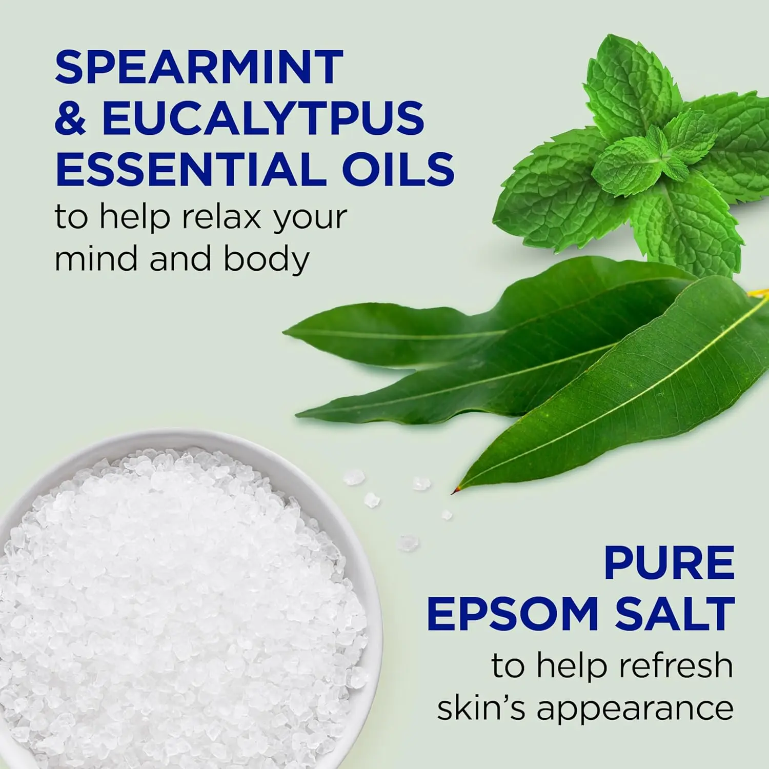 Dr Teal's Eucalyptus and Spearmint Foaming Bath with Epsom Salt helps relax the mind and refresh skin, perfect for your self-care routine.