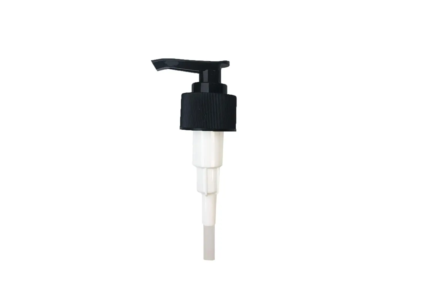 Twelve white Dr. Woods soap dispenser pumps for 32 oz and 16 oz bottles, each with a twist lock and dispensing 2cc of soap.