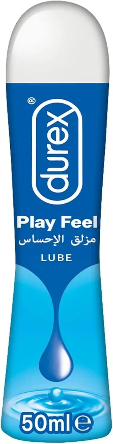 Durex Play Feel personal lubricant is a water based gel designed to enhance pleasure and comfort with a smooth, natural feel.