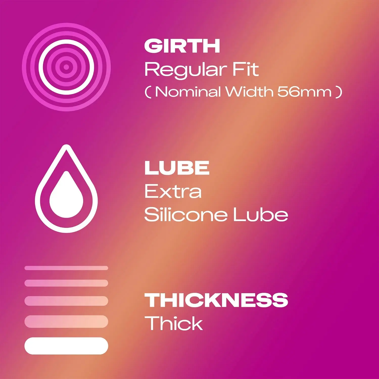 A pack of six Durex Pleasure Me condoms, designed with ribs and dots to enhance stimulation and made from transparent, lubricated natural rubber latex for comfort and safety.