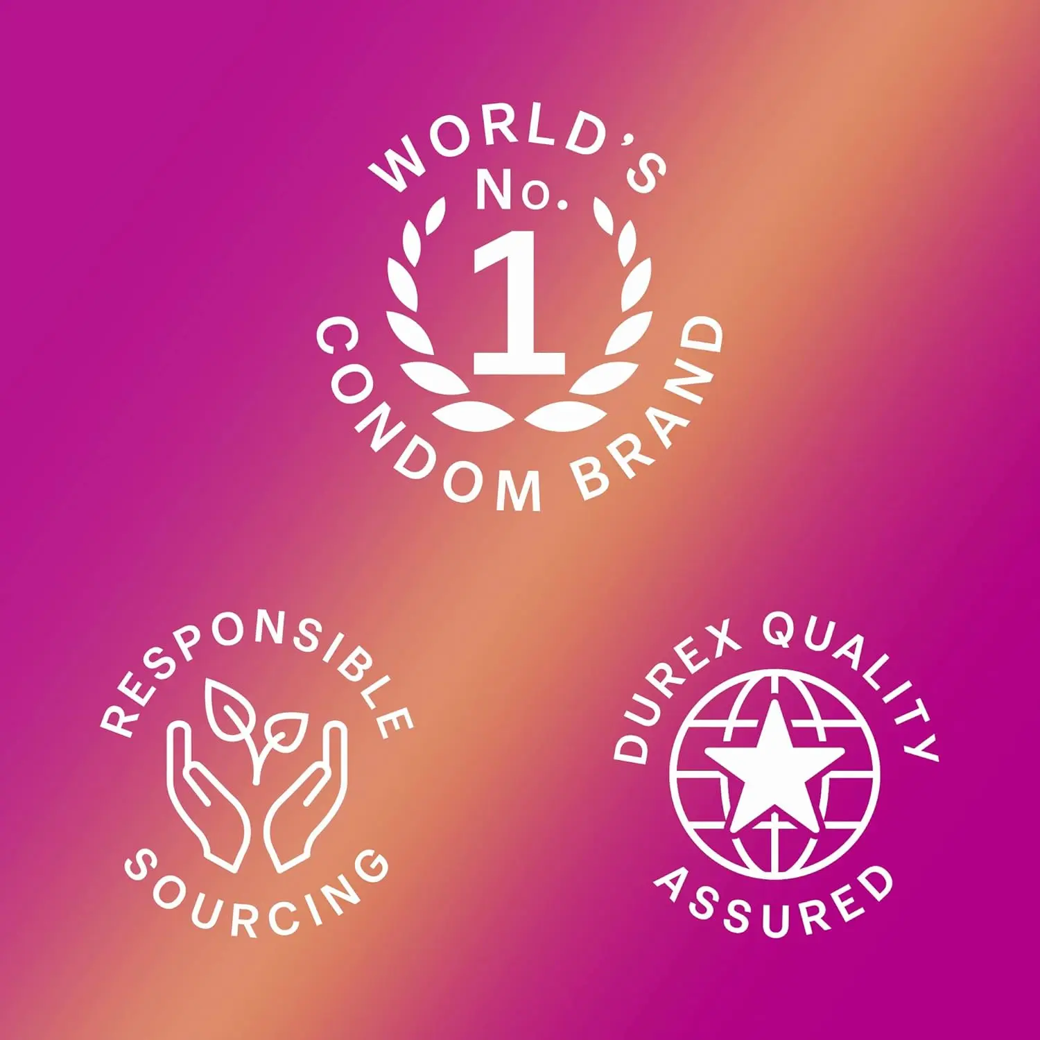 A pack of six Durex Pleasure Me condoms, designed with ribs and dots to enhance stimulation and made from transparent, lubricated natural rubber latex for comfort and safety.