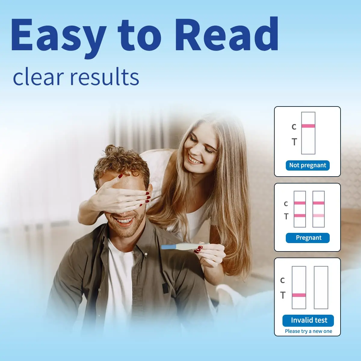 Six DAVID early pregnancy tests, individually sealed for hygiene, offer women a reliable and accurate way to detect pregnancy up to 6 days before a missed period.