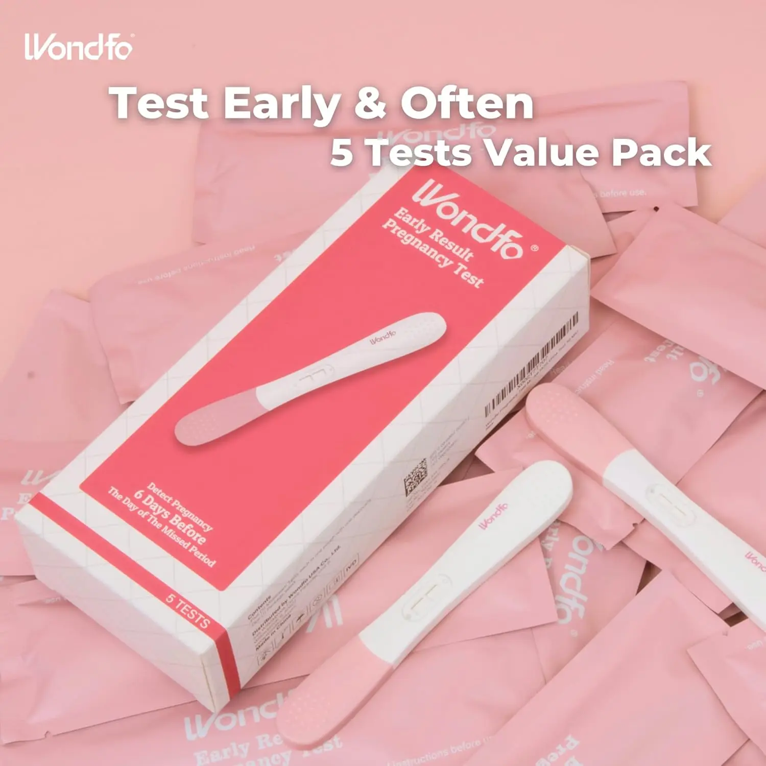 Five early detection pregnancy tests that are highly sensitive and can detect pregnancy six days before your expected period.