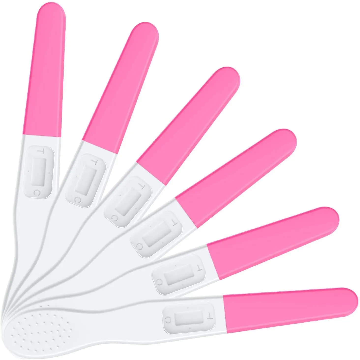 Six individually wrapped early detection pregnancy test strips by MomMed promise fast and accurate results in under 5 minutes, boasting over 99% accuracy.
