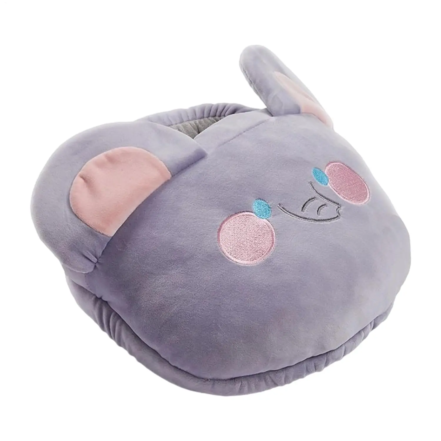 This electric foot warmer provides consistent, safe, and energy-efficient warmth for cold feet at home or in the office, featuring overheat protection and a removable liner.