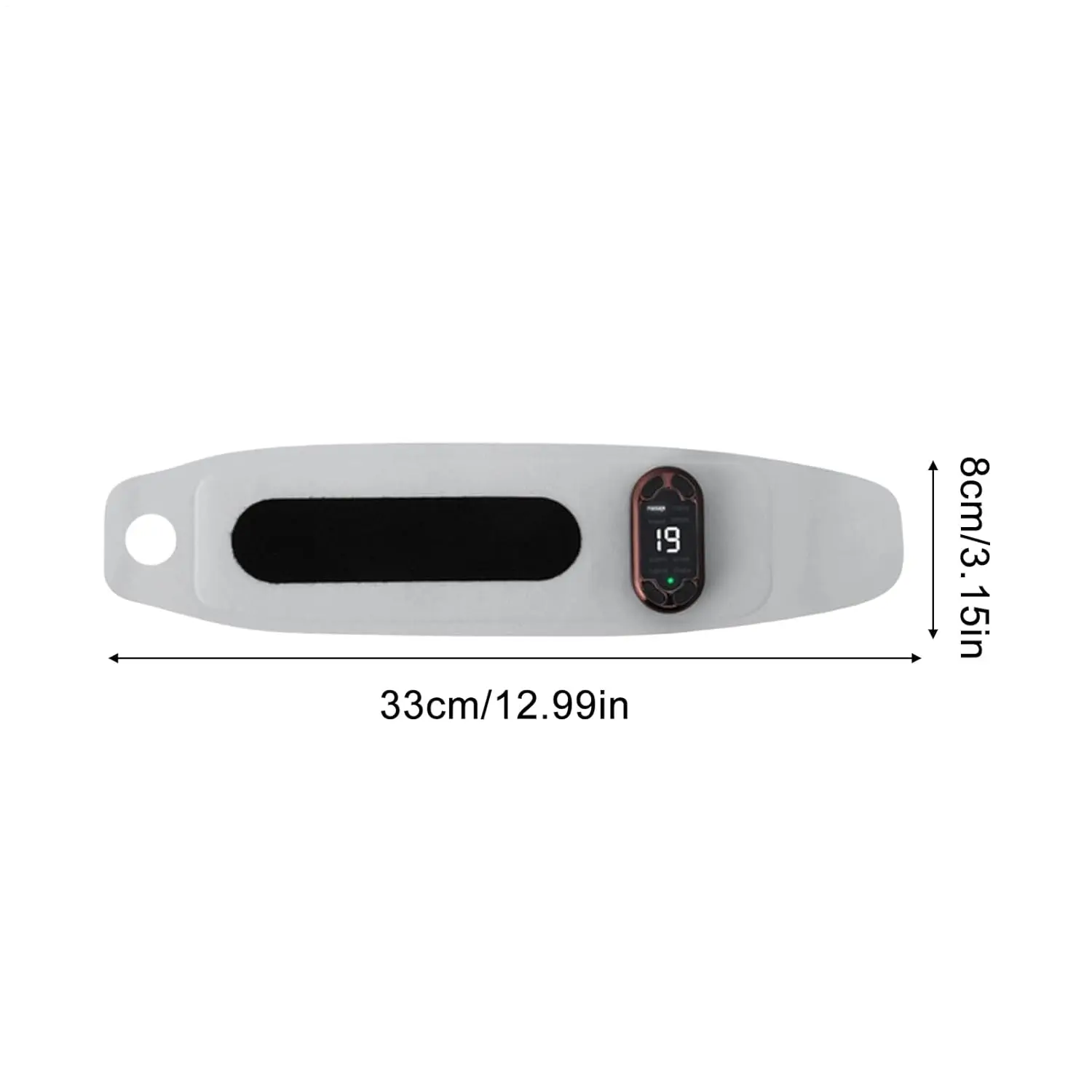 Enjoy soothing relief with this rechargeable electric wrist massager featuring eight massage modes, a heating layer, and a skin-friendly honeycomb mesh for comfortable all-day wear and convenient one-handed operation.