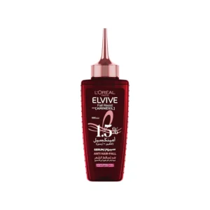 L'Oréal Elvive Fall Resist hair serum helps reduce visible scalp, hair breakage, and hair fall in six weeks, leaving less hair on your brush.