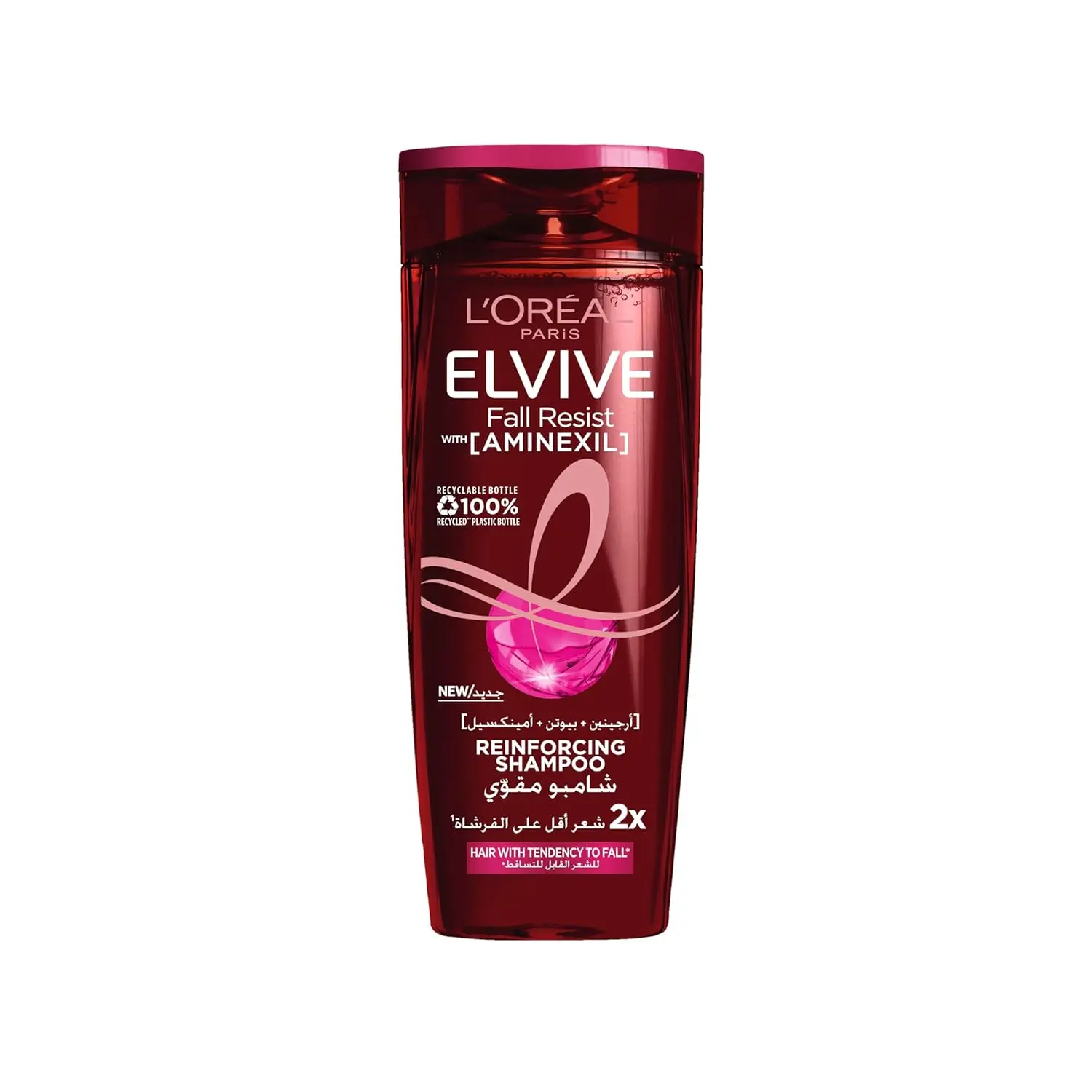L'Oreal Elvive Full Resist shampoo and conditioner for weak, fragile hair that leaves the scalp nourished and hair feeling reinforced.