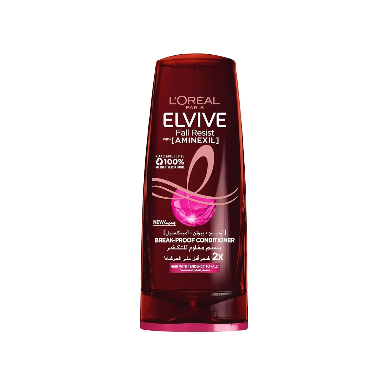 L'Oreal Elvive Full Resist shampoo and conditioner for weak, fragile hair that leaves the scalp nourished and hair feeling reinforced.