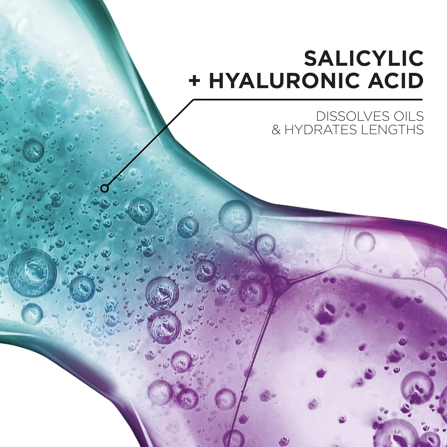 L'Oreal Paris Elvive Hyaluron + Pure shampoo and conditioner set clarifies and rehydrates hair with salicylic and hyaluronic acid for purified roots and hydrated lengths.