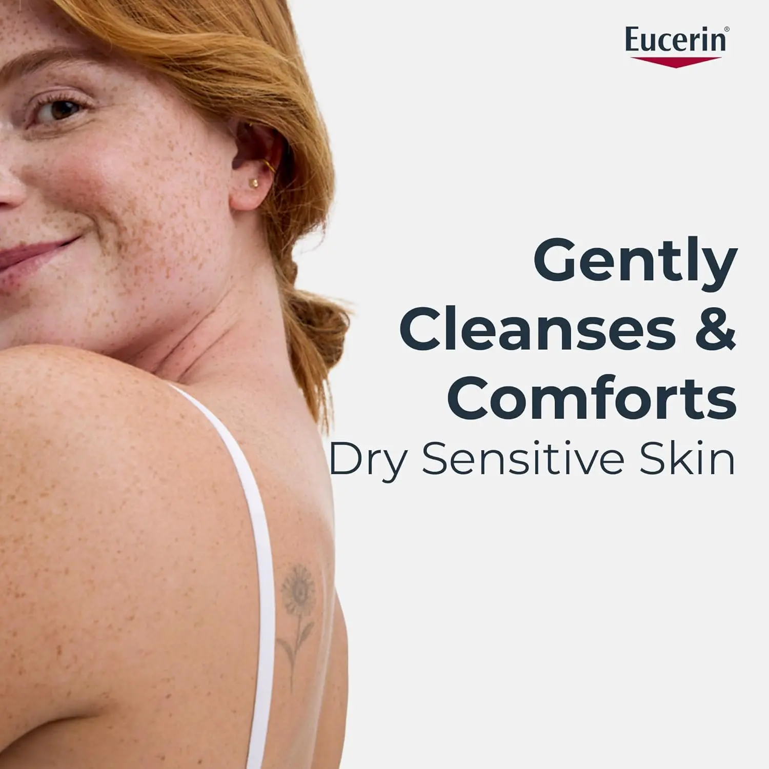 Eucerin pH5 shower gel gently cleanses and comforts dry, sensitive skin while protecting its natural barrier with Dexpanthenol and natural oils.
