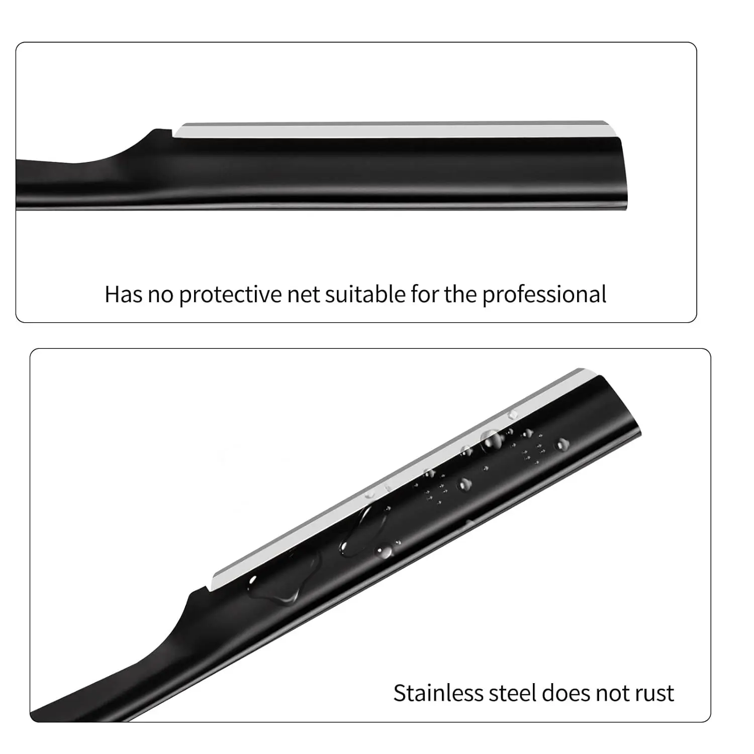 This image showcases a set of 10 eyebrow razors, a dermaplaning tool for women designed to gently remove peach fuzz and exfoliate the face, leaving skin smooth.