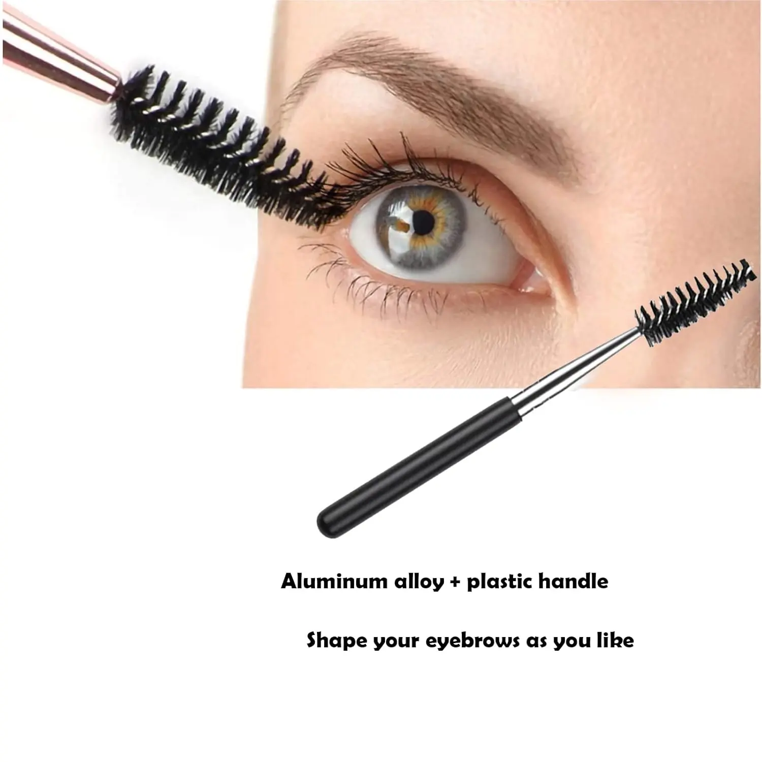 This 4-in-1 eyebrow razor kit for women and men includes a razor, tweezers, scissors, and eyelash roller for safe, effective, and painless grooming.