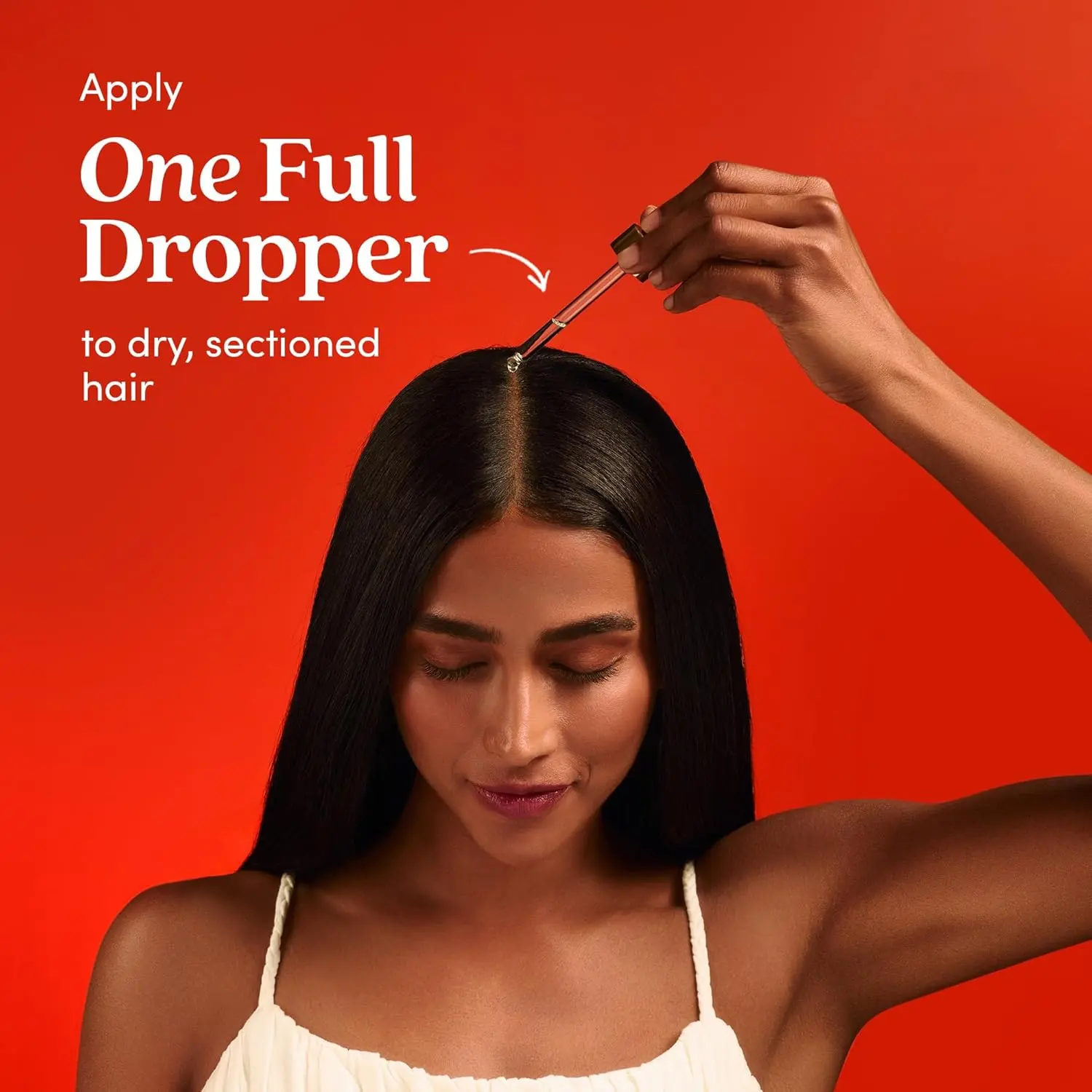 Fable and Mane HoliRoots hair oil for strengthening and treating dry, damaged hair and promoting growth.